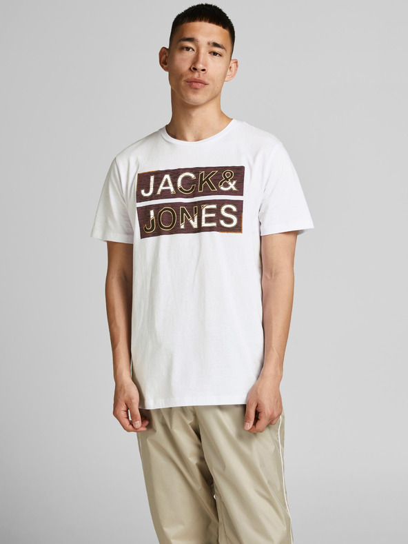 Jack & Jones Space Logo Póló Fehér << lejárt 8850778 7 << lejárt 1144764 49 fotója