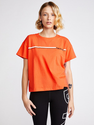 DKNY logo Póló Narancssárga