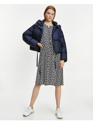 Tommy Hilfiger Down Puffer Bunda Kék