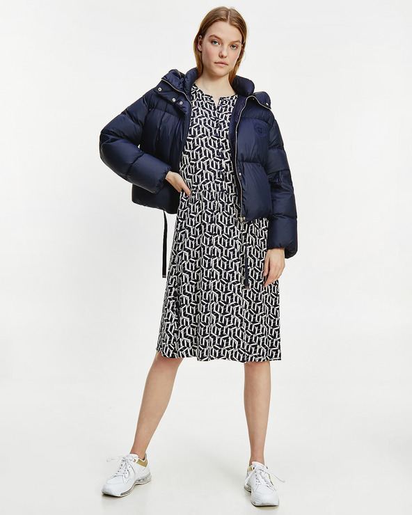 Tommy Hilfiger Down Puffer Bunda Kék fotója