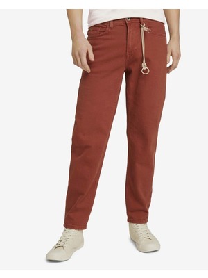 Tom Tailor Denim Farmernadrág Piros