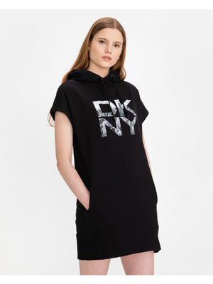 DKNY Stacked City Logo Ruha Fekete << lejárt 360907