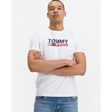 Tommy Jeans Stretch Póló Fehér