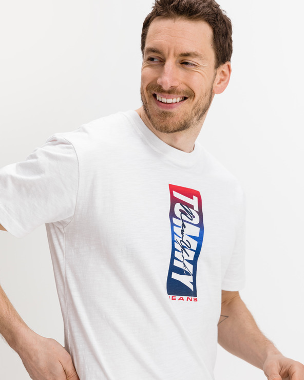 Tommy Jeans Vertical Logo Póló Fehér << lejárt 7181121 52 fotója