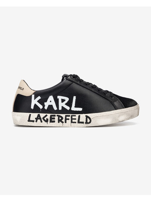 Karl Lagerfeld Skool Brush Logo Sportcipő Fekete << lejárt 532956