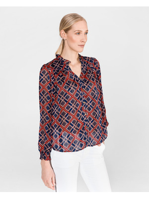 Scotch & Soda Blúz Kék Piros