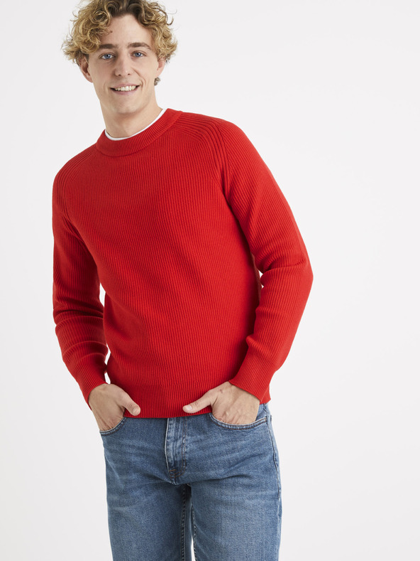 Celio Terzo Pulóver Piros << lejárt 2069928 89 fotója