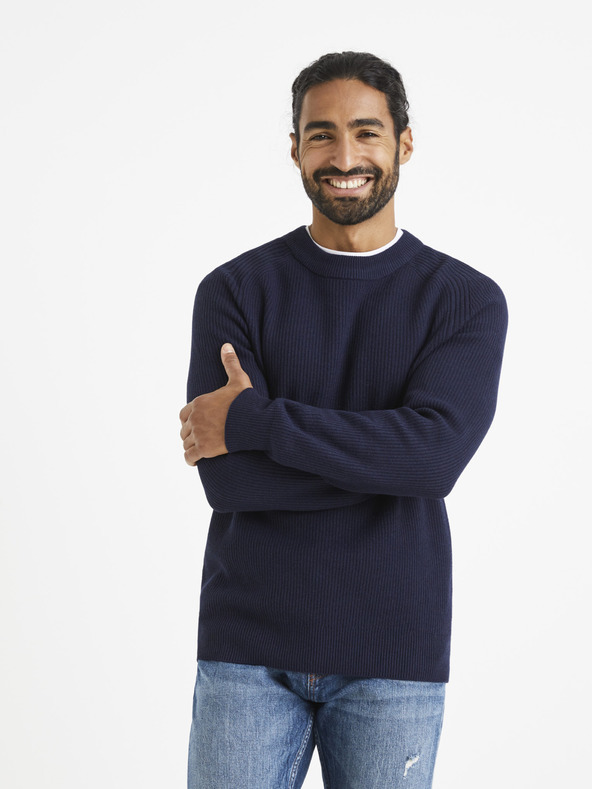 Celio Terzo Pulóver Kék << lejárt 783272 71 << lejárt 7217945 91 fotója