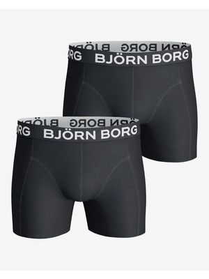 Björn Borg Noos Solids 2 db-os Boxeralsó szett Fekete << lejárt 410964