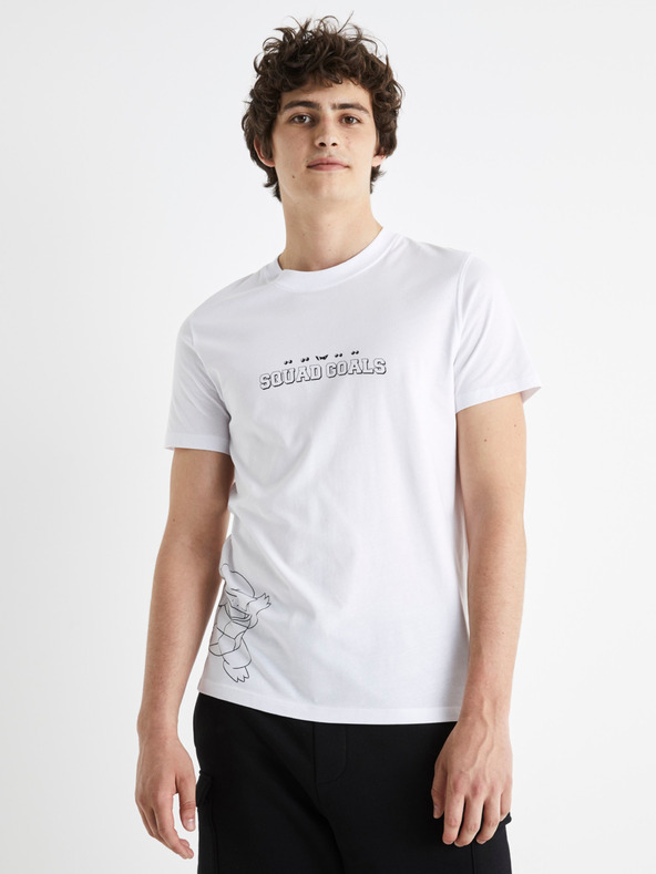 Celio Pokémon Squad Goals Póló Fehér << lejárt 7739346 22 fotója