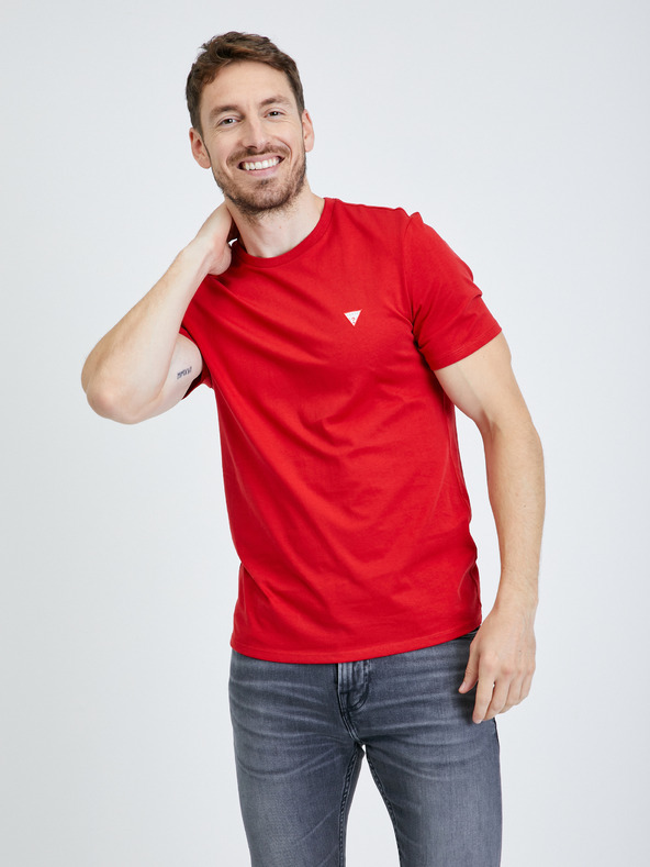 Guess Core Tee Póló Piros fotója