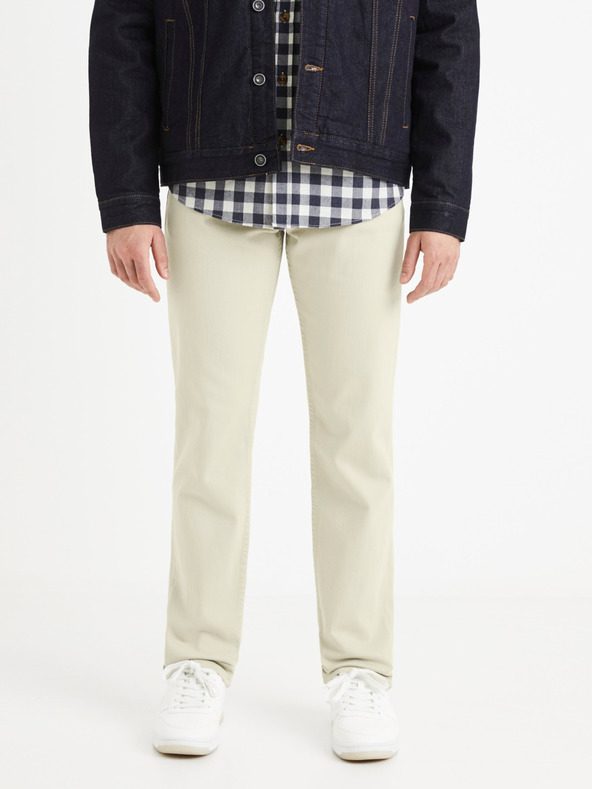 Celio Vopry1 Nadrág Fehér << lejárt 8253108 56 fotója