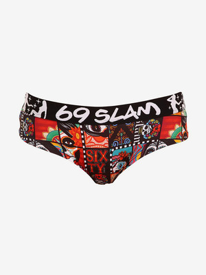 69slam Mexican Ssquare Bugyi Piros
