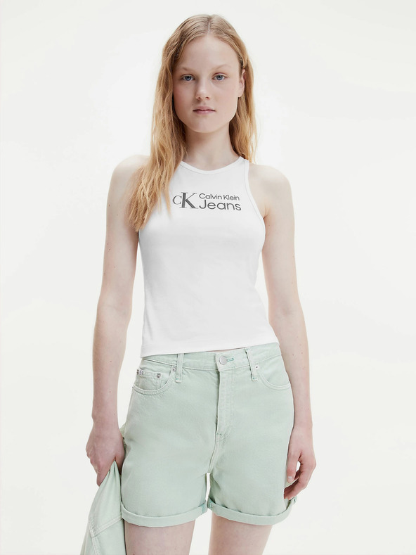 Calvin Klein Jeans Trikó Fehér fotója