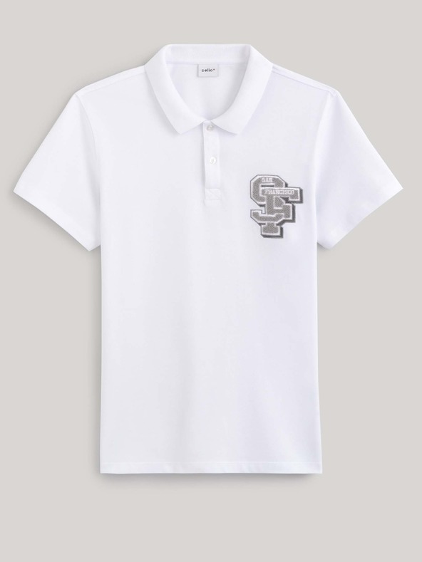 Celio Teniszpóló Fehér << lejárt 4001617 95 fotója