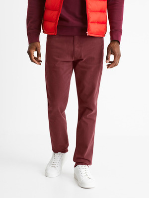 Celio Vopry1 Farmernadrág Piros