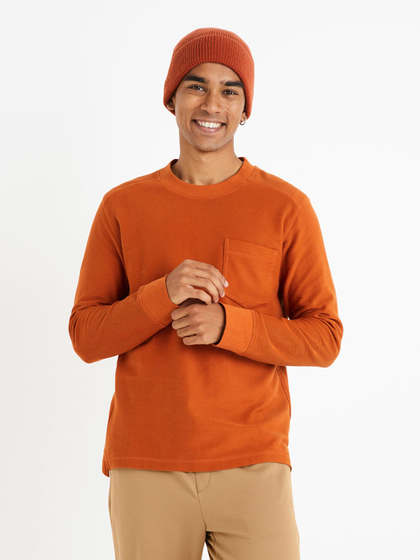 Celio Ceframe Póló Narancssárga << lejárt 802821 22 fotója