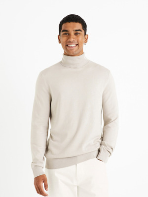Celio Cerouley Pulóver Bézs