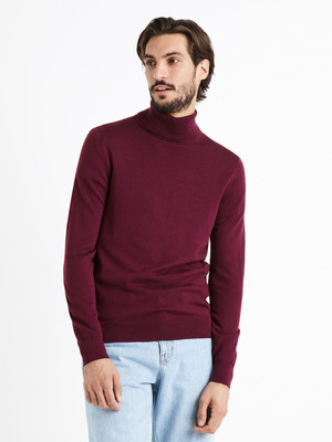Celio Menos Pulóver Piros