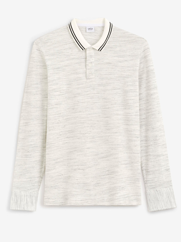 Celio Ceinjectml Teniszpóló Fehér << lejárt 1801009 87 fotója