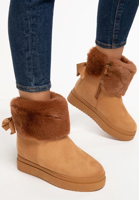 Michi camel platform csizma fotója