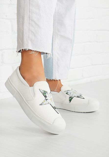 Pandora fehér slip-on tornacipő fotója