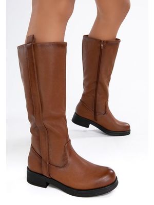 Ainsley camel női csizmák