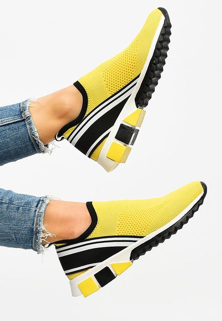 Dreamly sárga slip-on tornacipő fotója