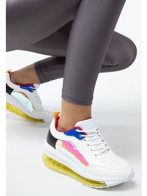 Powered fehér telitalpú sneakers