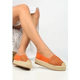 Solarino narancssárga női espadrilles