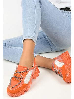 Plano narancssárga női sneakers