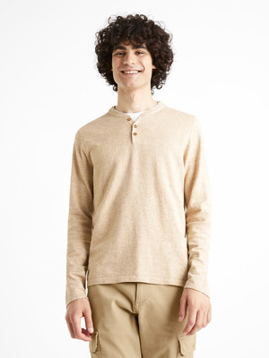 Celio Cechilll Pulóver Bézs
