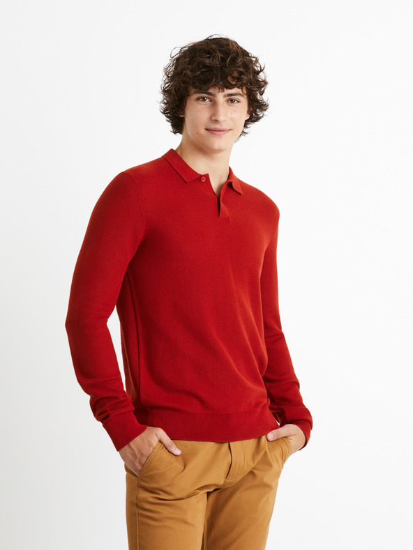 Celio Cepolpik Pulóver Piros << lejárt 1996728 36 fotója