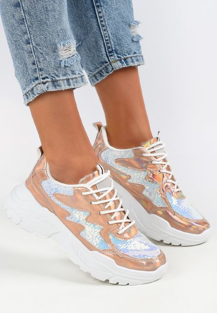 Glarus bézs női sneakers fotója