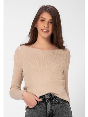 Amadora bézs pulóver