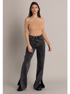 Maisy camel blúz