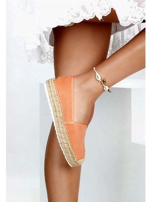 Lemuria narancssárga női espadrilles