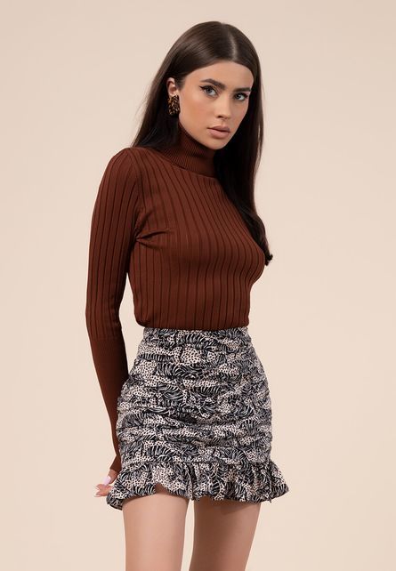 Irisa barna blúz fotója