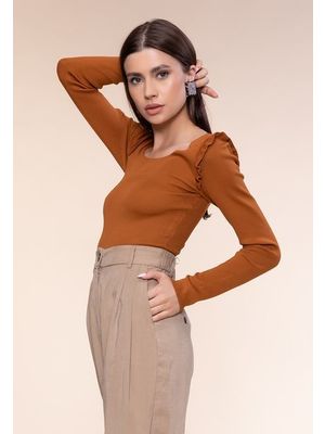 Martha camel blúz
