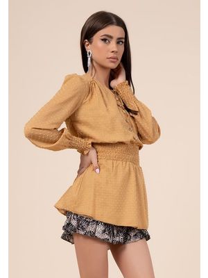 Robertina camel blúz