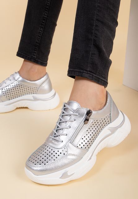 Alaina ezüst női sneakers fotója