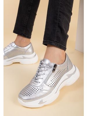 Alaina ezüst női sneakers