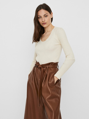 Vero Moda Maci Pulóver Fehér