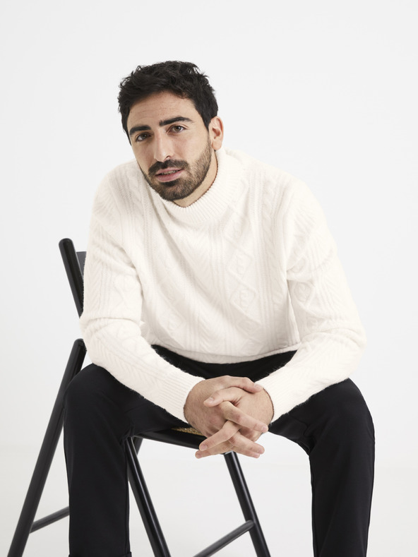 Celio Pulóver Fehér << lejárt 2286084 45 fotója
