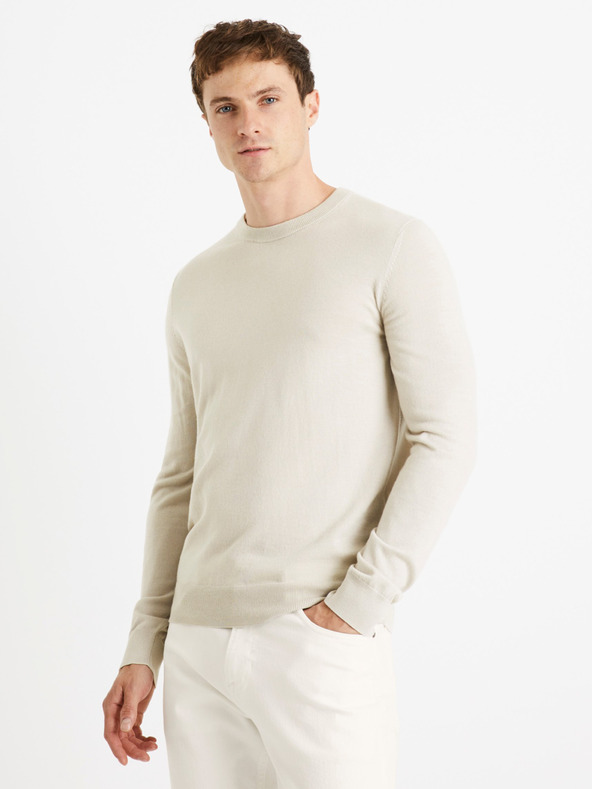 Celio Semerirond Pulóver Bézs << lejárt 4254469 32 fotója