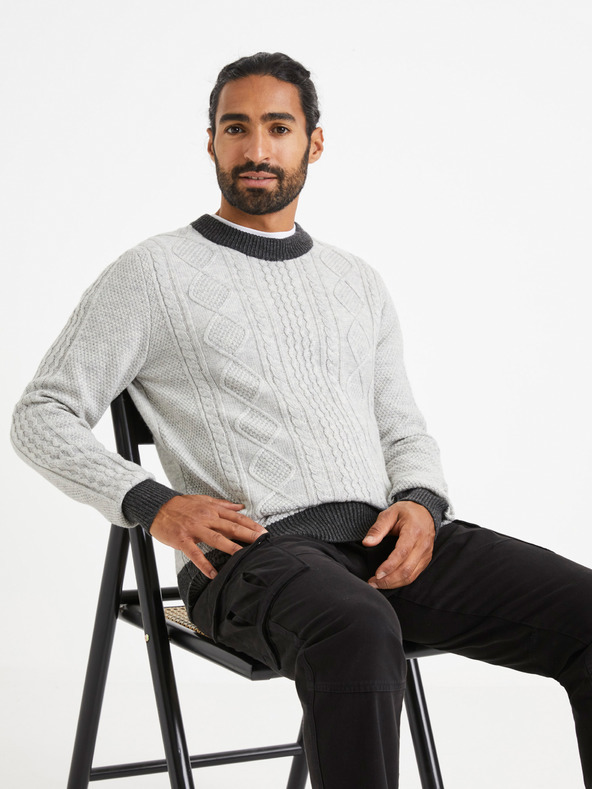 Celio Pulóver Szürke << lejárt 9428732 55 << lejárt 7431632 19 fotója
