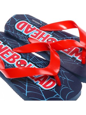 Spider-Man piros kékkel gyerek papucs