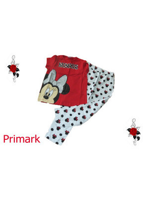 NEXT új, lecímkézett Disney-Minnie egeres pizsama 134-es méretben (7-8 év) << lejárt 1423