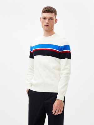 Celio Peblocus Pulóver Fehér