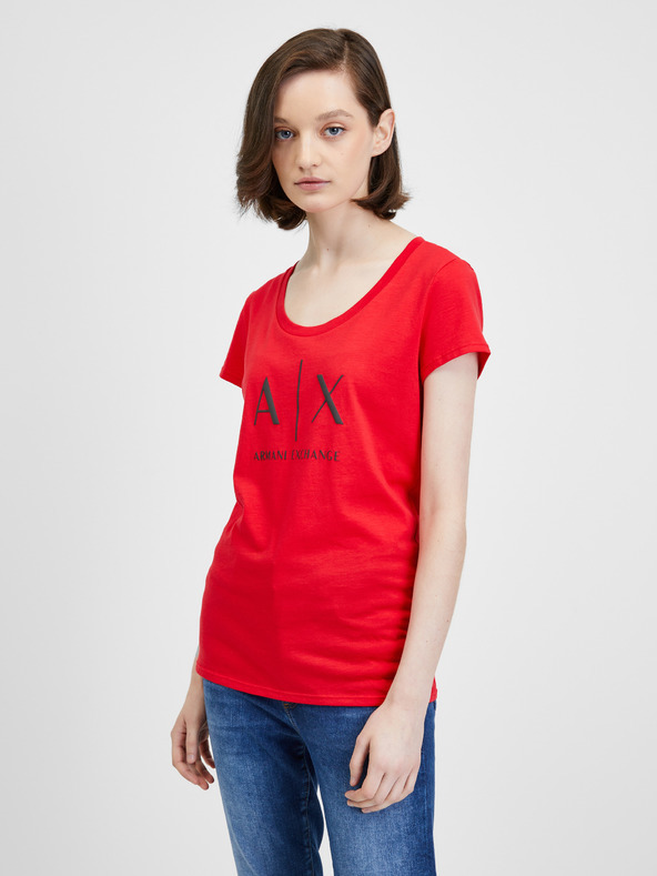 Armani Exchange Póló Piros fotója